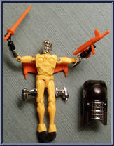 Galactic Defender from Micronauts - Series 3 manufactured by Mego [Loose]