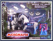 Emperor / Megas from Micronauts - Series 2 manufactured by Palisades [Front]