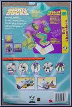 Evil Chameleon from Mighty Ducks - Hockey Superstars manufactured by Mattel [Back]