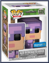 Alex In Enchanted Armor from Minecraft - Pop! Vinyl Figures manufactured by Funko [Front]