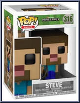 Steve from Minecraft - Pop! Vinyl Figures manufactured by Funko [Front]