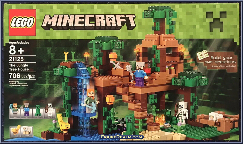 esclavo Brisa siguiente Jungle Tree House - Minecraft - Basic Series - Lego Action Figure