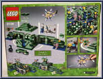 Ocean Monument from Minecraft - Basic Series manufactured by Lego [Back]