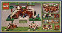 Waterfall Base from Minecraft - Basic Series manufactured by Lego [Back]