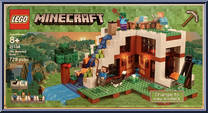 Waterfall Base from Minecraft - Basic Series manufactured by Lego [Front]