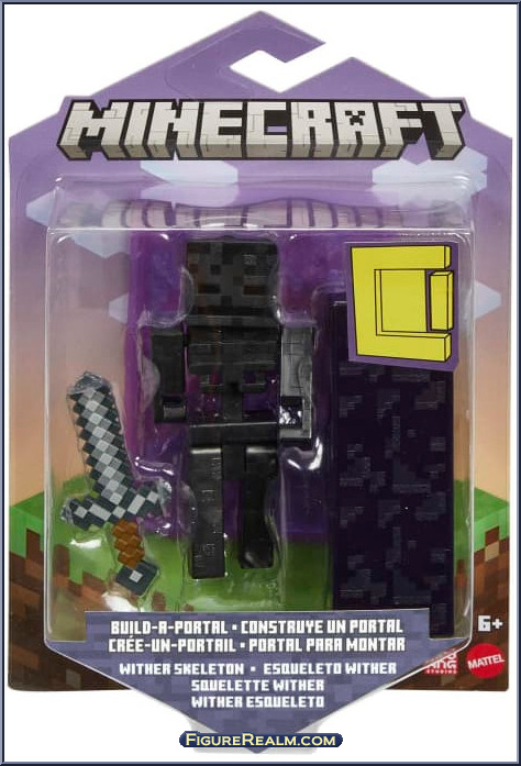 Wither Skeleton - Minecraft - Build-A-Portal - Mattel Action Figure