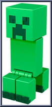 Creeper from Minecraft - Basic Series manufactured by Mattel [Loose]