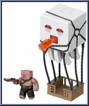 Blast Attack Ghast from Minecraft - Movie - Basic Series manufactured by Mattel [Loose]
