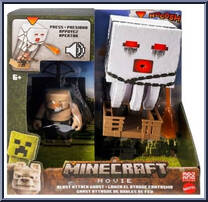 Blast Attack Ghast from Minecraft - Movie - Basic Series manufactured by Mattel [Front]