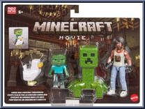 Woodland Mansion Throwdown from Minecraft - Movie - Basic Series manufactured by Mattel [Front]