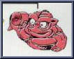 Spoilet from Mini Boglins - Rude Dudes manufactured by Ideal [Loose]
