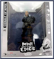 Geralt of Rivia from Mini Epics - Witcher manufactured by Weta Workshop [Front]