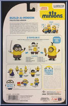 Pirate / Cro-Minion from Minions - Build-a-Minion manufactured by Thinkway Toys [Back]