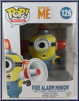 Fire Alarm Minion from Minions - Pop! Vinyl Figures manufactured by Funko [Front]