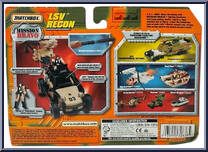 LSV Recon from Mission Bravo - Basic Series manufactured by Matchbox [Back]