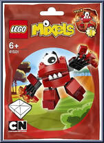 Vulk from Mixels - Infernites manufactured by Lego [Front]