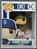 Ichiro Suzuki (Mariners / Blue) from MLB - Pop! Vinyl Figures manufactured by Funko [Front]