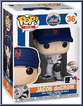 Jacob deGrom (Mets) from MLB - Pop! Vinyl Figures manufactured by Funko [Front]