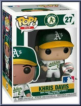 Khris Davis (Athletics) from MLB - Pop! Vinyl Figures manufactured by Funko [Front]
