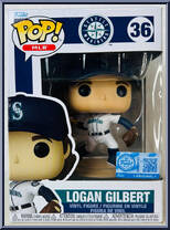 Logan Gilbert (Seattle Mariners) from MLB - Pop! Vinyl Figures manufactured by Funko [Front]