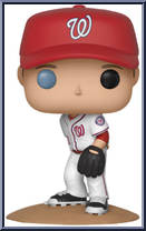 Max Scherzer (Nationals / White) from MLB - Pop! Vinyl Figures manufactured by Funko [Loose]