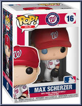 Max Scherzer (Nationals / White) from MLB - Pop! Vinyl Figures manufactured by Funko [Front]