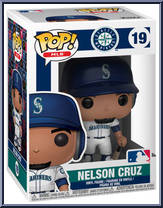 Nelson Cruz (Mariners / White) from MLB - Pop! Vinyl Figures manufactured by Funko [Front]