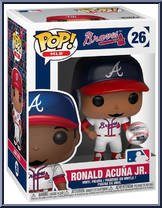 Ronald Acuna Jr (Braves) from MLB - Pop! Vinyl Figures manufactured by Funko [Front]