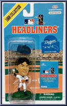 Chan Ho Park from MLB Headliners - 1998 Season manufactured by Corinthian [Front]