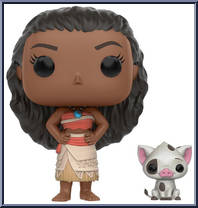 Moana & Pua from Moana - Pop! Vinyl Figures manufactured by Funko [Loose]