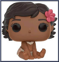 Young Moana (Sitting) from Moana - Pop! Vinyl Figures manufactured by Funko [Loose]