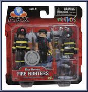 Fire Fighters from Mobile Action Extreme - Minimates - Elite Heroes - Wave 2 manufactured by Diamond Select [Front]