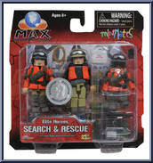 Search & Rescue from Mobile Action Extreme - Minimates - Elite Heroes - Wave 2 manufactured by Diamond Select [Front]