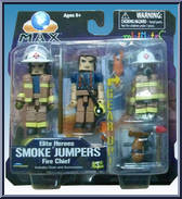 Smoke Jumper Fire Chiefs from Mobile Action Extreme - Minimates - Elite Heroes - Wave 1 manufactured by Diamond Select [Front]