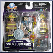 Smoke Jumpers from Mobile Action Extreme - Minimates - Elite Heroes - Wave 1 manufactured by Diamond Select [Front]