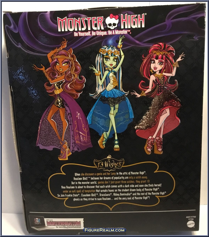 Boneca Monster High Clawdeen Wolf 13 Wishes Assinada - O Espaço Virtual do  Colecionador