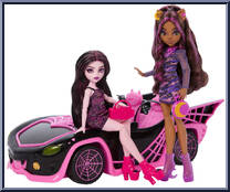 Eeekend Getaway (Draculaura / Clawdeen Wolf) Action Figure