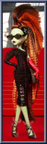 Electra Melody from Monster High - Off-White manufactured by Mattel [Loose]
