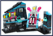Electrifying Room (Frankie Stein) from Monster High - Playsets manufactured by Mega Bloks [Loose]