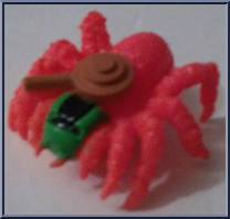Turret Spider from Monster in My Pocket - Series 5 manufactured by Matchbox [Loose]