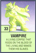 Vampire from Monster in My Pocket - Series 1 manufactured by Matchbox [Loose]