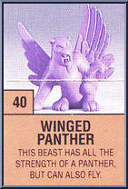 Winged Panther from Monster in My Pocket - Series 1 manufactured by Matchbox [Loose]
