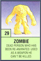 Zombie from Monster in My Pocket - Series 1 manufactured by Matchbox [Loose]