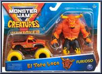 El Toro Loco / Furioso from Monster Jam - Creatures - Basic Series manufactured by Spinmaster [Front]