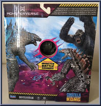 Battle Roar Kong from MonsterVerse - Godzilla vs Kong manufactured by Playmates [Back]