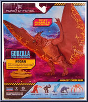 Rodan from MonsterVerse - Godzilla King of the Monsters manufactured by Playmates [Back]