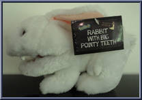 Rabbit with Big Pointy Teeth (Large) from Monty Python and the Holy Grail - Plush manufactured by Toy Vault [Front]