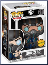 Sub-Zero (Chase) from Mortal Kombat - Mortal Kombat X Pop! manufactured by Funko [Front]