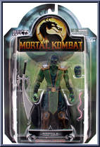 Reptile from Mortal Kombat - Series 3 - Shaolin Monks manufactured by Jazwares [Front]