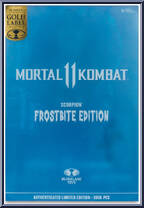 Scorpion (Frostbite Edition) (Gold Label) from Mortal Kombat (McFarlane) - Mortal Kombat 11 manufactured by McFarlane Toys [Front]